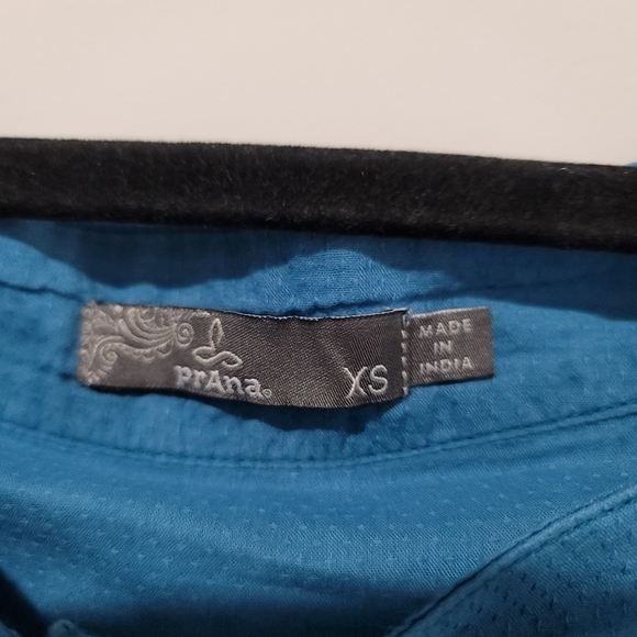 Prana Araceli Blue Top Size XS - Picture 7 of 12